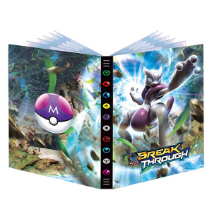 Pokémon Mewtwo albumhouder met paarse pokeball