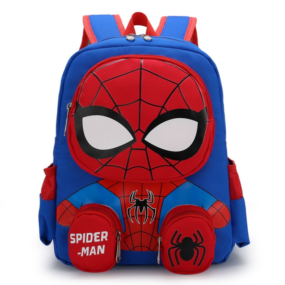 Spiderman rugzak voor jongens Spiderman rugzak voor kleine jongens, blauw en rood