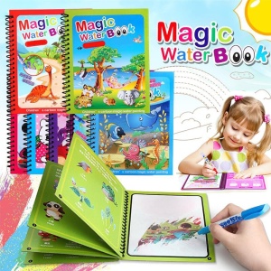 Magisch kleurboek met waterstift