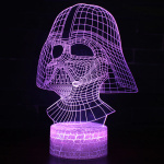 3D acryl beeldje Star Wars led violet
