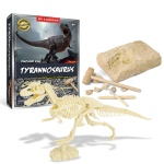 Prachtige dinosaurus opgravingsset voor kinderen met t rex skelet