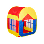 Kindertipi in de vorm van een schattig veelkleurig huisje