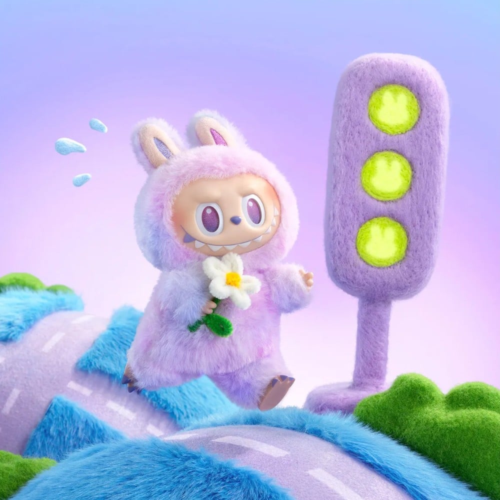 Labubu stijl kawaii monster pluche collectie kleurrijke gevoelens