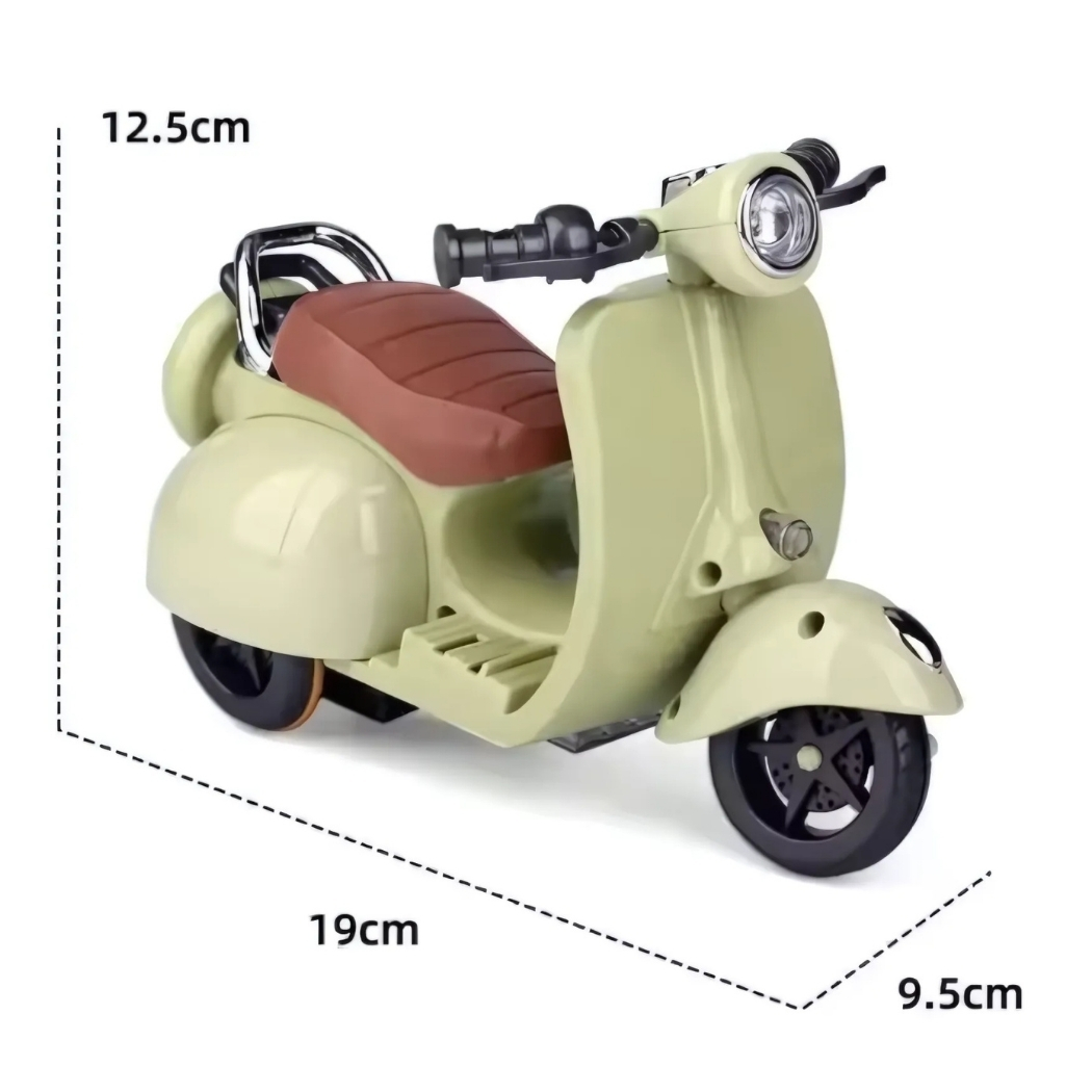 Kleine elektrische scooter voor Labubu-type knuffel - Afbeelding 6