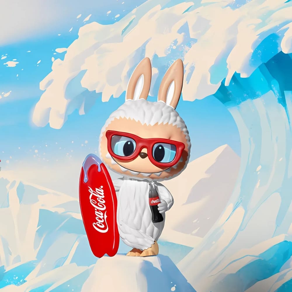 Mystery box met mini-figuur in Labubu-stijl The Monsters Coca Cola collectie - Afbeelding 13