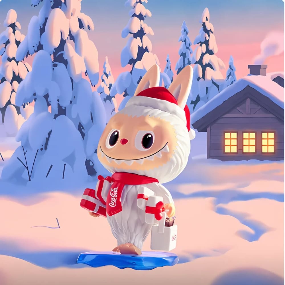 Mystery box met mini-figuur in Labubu-stijl The Monsters Coca Cola collectie - Afbeelding 10