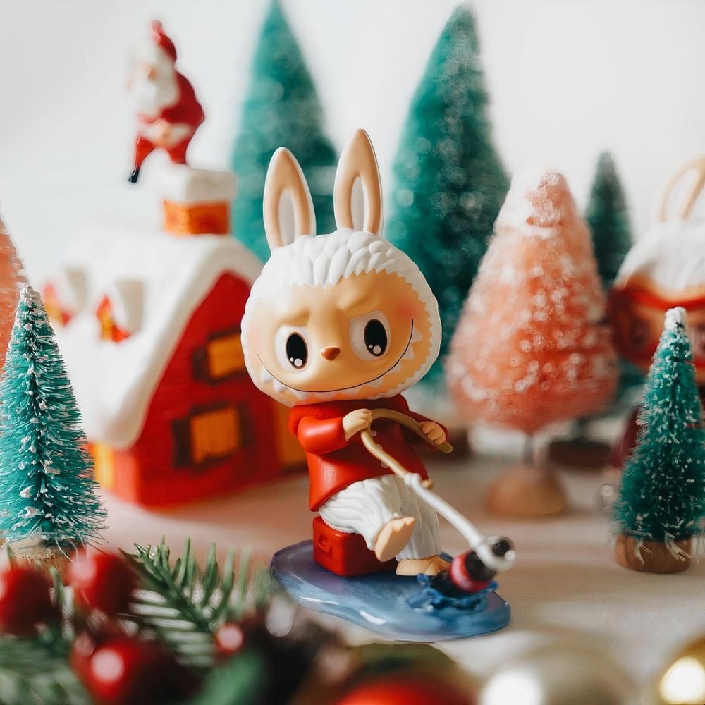 Mystery box met mini-figuur in Labubu-stijl The Monsters Coca Cola collectie - Afbeelding 6