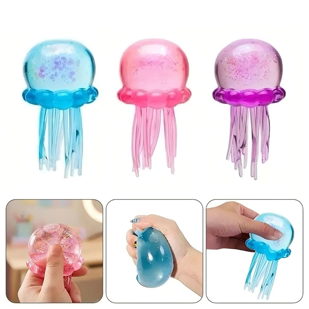 Squishy Needoh kwal, sensorisch knijpspeeltje voor kinderen - Afbeelding 4